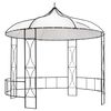 vidaXL Pavillon 300 x 290 cm Wei&szlig; Rund
