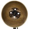 vidaXL Schreibtischlampe 25 W Antik-Messing 17x17x60 cm E27