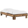 vidaXL Bettrahmen Altholz 80 x 200 cm Holzwerkstoff