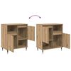 vidaXL Sideboards 3 pcs Artisan-Eiche 180 x 35 x 70 cm Holzwerkstoff