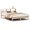 vidaXL Massivholzbett ohne Matratze 150x200 cm Kiefernholz