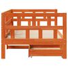 vidaXL Tagesbett mit Schubladen ohne Matratze 90x200 cm Massivholz
