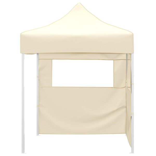 vidaXL Party-Zelt Creme 200 x 200 x 315 cm Oxford-Stoff