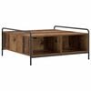 vidaXL Couchtisch Altholz 90 x 90 x 41 cm Holzwerkstoff