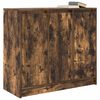 vidaXL Sideboard Räuchereiche 85x34x76 cm Holzwerkstoff