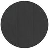 vidaXL Bodenfolie für Pools Schwarz Ø 306 cm Polyester-Geotextil