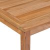 vidaXL 9-teiliges Garten-Ess-Set 200 x 100 cm Massivholz Teak