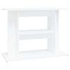 vidaXL Aquariumst&auml;nder Wei&szlig; 80x35x60 cm Holzwerkstoff