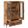 vidaXL Highboard Corona Altholz 69,5 x 31 x 115 cm Holzwerkstoff