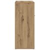 vidaXL Schuhschrank Artisan-Eiche 60x35x84 cm Holzwerkstoff
