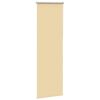 vidaXL Verdunkelungsrollo Beige 45x150cm Stoffbreite 40,7 cm Polyester