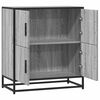 vidaXL Sideboard Grau Sonoma 68x35x76 cm Holzwerkstoff