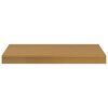 vidaXL Wandregal Wandmontiert 2 pcs Beige 50 x 23 x 4 cm Holzwerkstoff