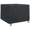 vidaXL M&ouml;belbezug Schwarz 135 x 135 x 90 cm 420D Oxford-Gewebe