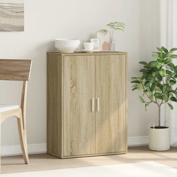 vidaXL Sideboard Sonoma-Eiche 60x31x84 cm Holzwerkstoff