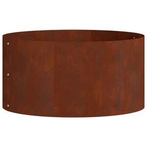 vidaXL Pflanzenring 5 Stk. Rostig 40 x 40 x 20 cm Wetterfeststahl