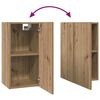 vidaXL TV-Schrank-Set 10 pcs Artisan-Eiche 30,5 x 30 x 90 cm