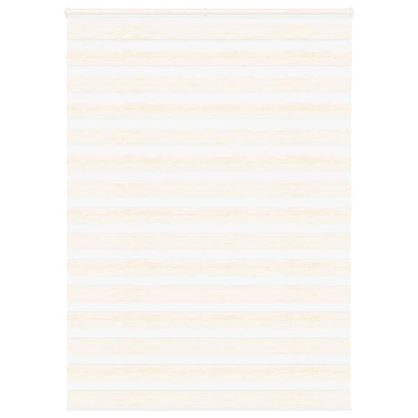 vidaXL Doppelrollo Marmorbeige 165x200cm Stoffbreite 160,9 cm Polyester
