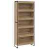 vidaXL B&uuml;cherregal 80 x 30 x 189,5 cm Holzwerkstoff