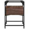 vidaXL Nachttisch Braun Eichen-Optik 40x40x55 cm Holzwerkstoff