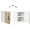 vidaXL K&uuml;chenschrank 2 pcs Sonoma-Eiche 30 x 31 x 40 cm Holzwerkstoff
