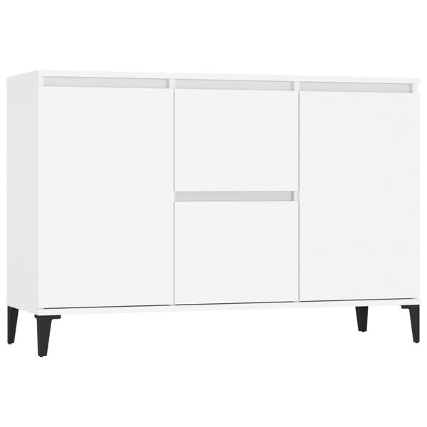 vidaXL Sideboard Wei&szlig; 102x35x70 cm Holzwerkstoff