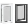 vidaXL Kellerfenster RISOR 60 x 90 cm PVC und Glas Anthrazit