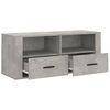 vidaXL TV-Schrank Betongrau 100x35x40 cm Holzwerkstoff