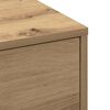 vidaXL Couchtisch Artisan-Eiche 90 x 90 x 28 cm Holzwerkstoff