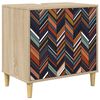 vidaXL Badezimmerschrank OMMEN Sonoma 60 x 40 x 60 cm Holzwerkstoff