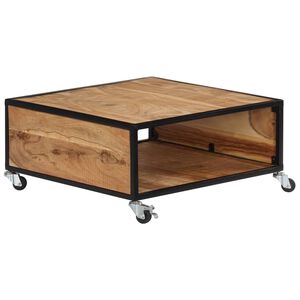 vidaXL Couchtisch 70x70x32 cm Massivholz Akazie