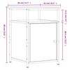 vidaXL Nachttisch Braun Eichen-Optik 40x42x60 cm Holzwerkstoff
