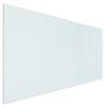 vidaXL Feuerstelle Glasplatte Transparent 120 x 60 cm Glas