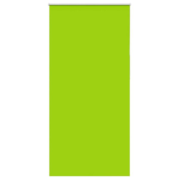 vidaXL Verdunkelungsrollo Gr&uuml;n 90x210 cm Stoffbreite 85,7 cm Polyester