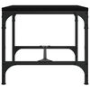 vidaXL Beistelltische 2 Stk. Schwarz 40x40x35 cm Holzwerkstoff