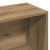 vidaXL Bücherschrank Artisan-Eiche 60,5x30x90 cm Holzwerkstoff