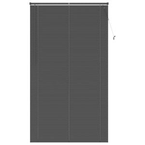vidaXL Venetianer Jalousie Verstellbar Silber Grau 213 x 110 cm PVC