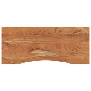 vidaXL Schreibtischplatte 140x60x2,5 cm Rechteckig Massivholz Akazie