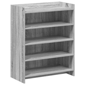 vidaXL Schuhschrank Grau Sonoma 73,5 x 36 x 92 cm Holzwerkstoff