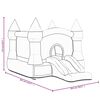 Happy Hop Hüpfburg mit Rutsche 264x365x214 cm