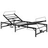 vidaXL Elektrisch verstellbares Bettgestell Schwarz 90 x 190 cm Stahl
