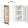 vidaXL K&uuml;chenschrank 2 pcs Artisan-Eiche 40 x 31 x 80 cm Holzwerkstoff