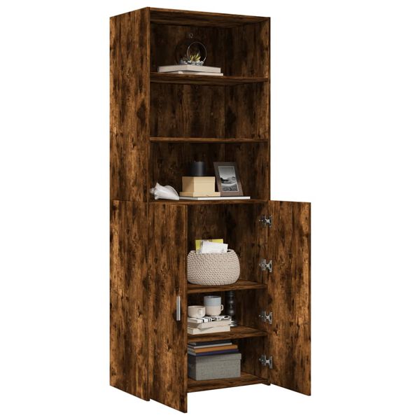 vidaXL Highboard R&auml;uchereiche 70x42,5x185 cm Holzwerkstoff