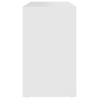 vidaXL Beistelltisch Weiß 60x30x50 cm Holzwerkstoff
