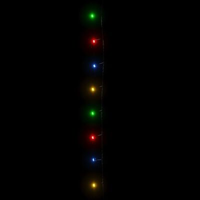 vidaXL LED-Lichterkette mit 1000 LEDs Mehrfarbig 100 m PVC