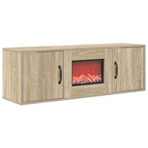 vidaXL Elektrokamin Sonoma 110 x 30 x 36,5 cm Holzwerkstoff