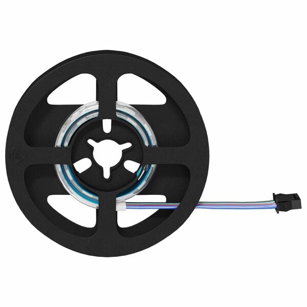 vidaXL LED Streifen 2 pcs Schwarz und Transparent 250 mm