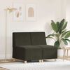 vidaXL Modulares Armfreies Sofa 2 pcs Gr&uuml;n 55 x 74 x 82 cm