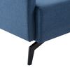 vidaXL 2-Sitzer-Sofa Stoffbezug 115 x 60 x 67 cm Blau