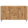 vidaXL Sideboard Artisan-Eiche 100x36x60 cm Holzwerkstoff